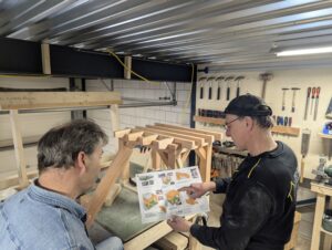 Afbeelding voor video vervolg cursus bouwen met hout van zelfbouwcursussen.