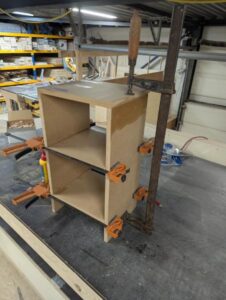 Kastje verlijmen cursus kasten maken Helmond